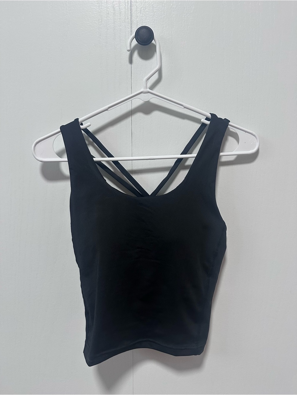 Women’s Black Strappy Tank Top